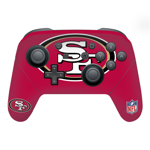 NFL San Francisco 49ers Oversize Vinyl Sticker Skin Decal Cover for Nintendo Switch Pro Controller