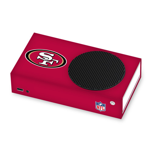 NFL San Francisco 49ers Plain Vinyl Sticker Skin Decal Cover for Microsoft Xbox Series S Console