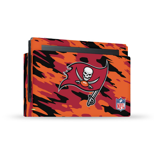 NFL Tampa Bay Buccaneers Camou Vinyl Sticker Skin Decal Cover for Nintendo Switch Console & Dock