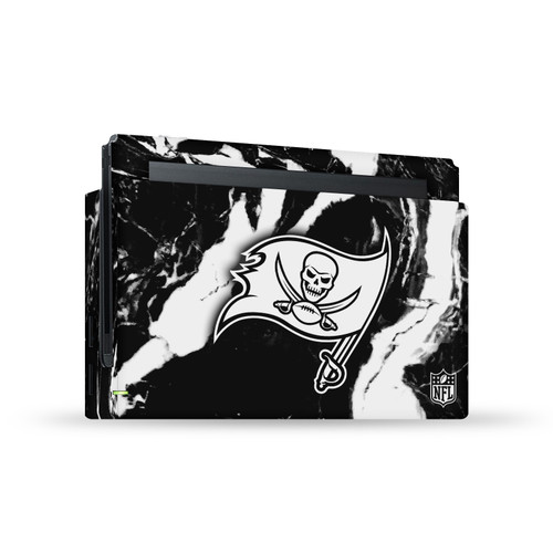 NFL Tampa Bay Buccaneers Marble Vinyl Sticker Skin Decal Cover for Nintendo Switch Console & Dock