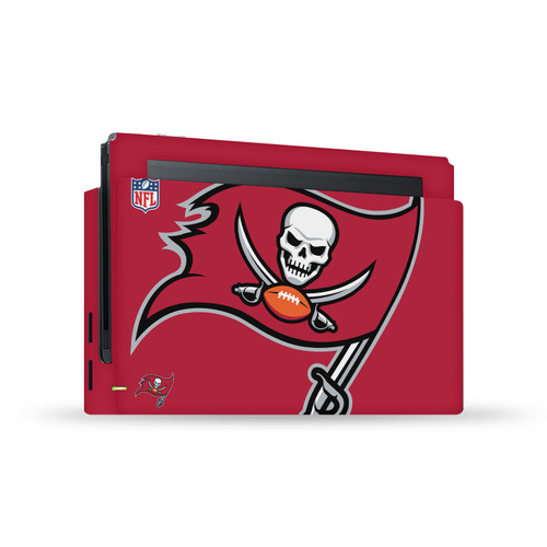 NFL Tampa Bay Buccaneers Oversize Vinyl Sticker Skin Decal Cover for Nintendo Switch Console & Dock