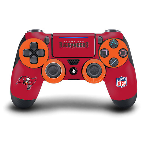 NFL Tampa Bay Buccaneers Plain Vinyl Sticker Skin Decal Cover for Sony DualShock 4 Controller