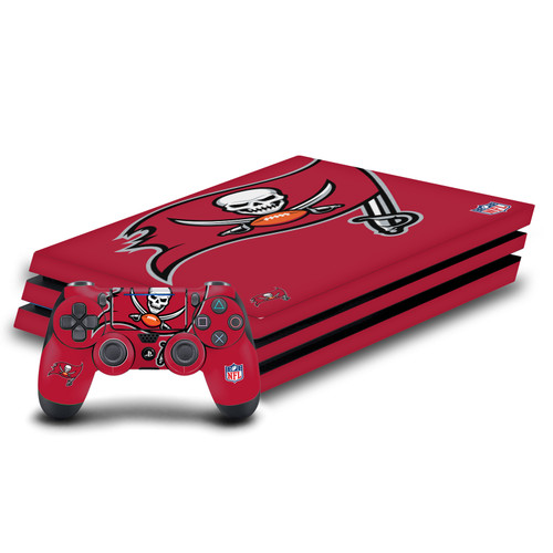 NFL Tampa Bay Buccaneers Oversize Vinyl Sticker Skin Decal Cover for Sony PS4 Pro Bundle