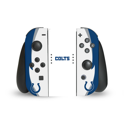 NFL Indianapolis Colts Side Details Vinyl Sticker Skin Decal Cover for Nintendo Switch Joy Controller