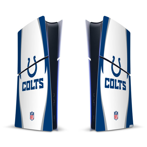 NFL Indianapolis Colts Side Details Vinyl Sticker Skin Decal Cover for Sony PS5 Slim Digital Edition Console