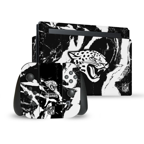 NFL Jacksonville Jaguars Marble Vinyl Sticker Skin Decal Cover for Nintendo Switch Bundle