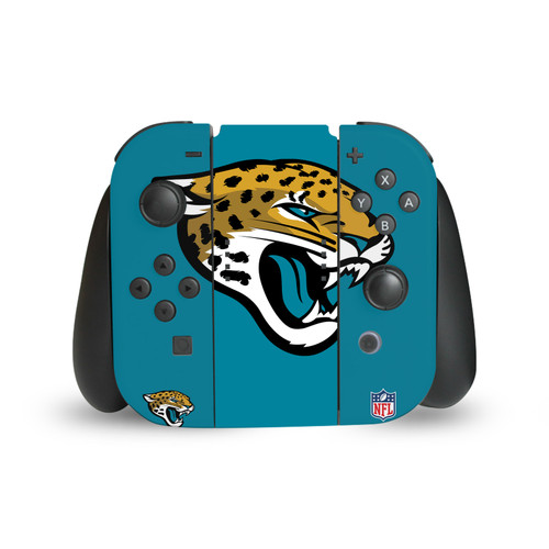 NFL Jacksonville Jaguars Oversize Vinyl Sticker Skin Decal Cover for Nintendo Switch Joy Controller