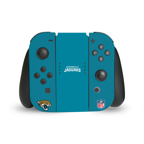 NFL Jacksonville Jaguars Plain Vinyl Sticker Skin Decal Cover for Nintendo Switch Joy Controller