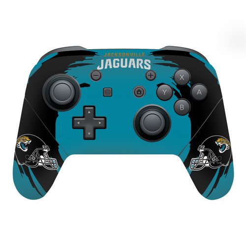 NFL Jacksonville Jaguars Sweep Stroke Vinyl Sticker Skin Decal Cover for Nintendo Switch Pro Controller