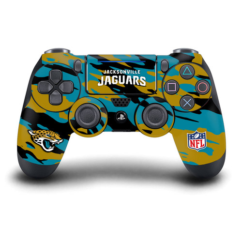 NFL Jacksonville Jaguars Camou Vinyl Sticker Skin Decal Cover for Sony DualShock 4 Controller
