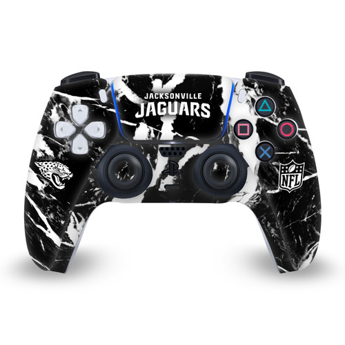 NFL Jacksonville Jaguars Marble Vinyl Sticker Skin Decal Cover for Sony PS5 Sony DualSense Controller