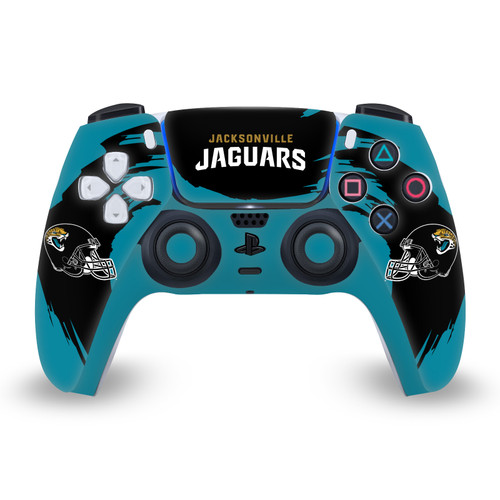 NFL Jacksonville Jaguars Sweep Stroke Vinyl Sticker Skin Decal Cover for Sony PS5 Sony DualSense Controller