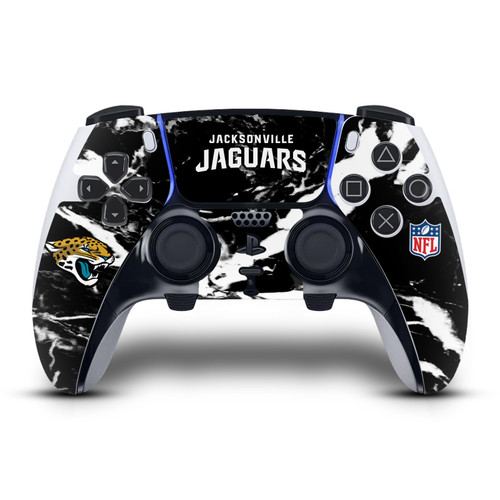 NFL Jacksonville Jaguars Marble Vinyl Sticker Skin Decal Cover for Sony PS5 DualSense Edge Controller