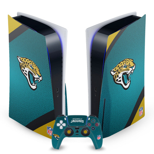 NFL Jacksonville Jaguars Logo Art Vinyl Sticker Skin Decal Cover for Sony PS5 Disc Edition Bundle