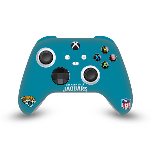 NFL Jacksonville Jaguars Plain Vinyl Sticker Skin Decal Cover for Microsoft Xbox Series X / Series S Controller