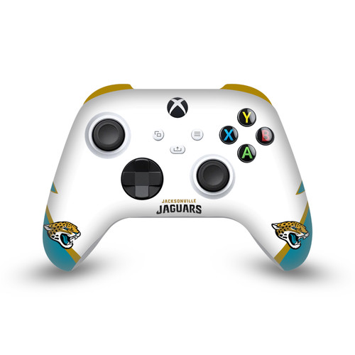 NFL Jacksonville Jaguars Side Details Vinyl Sticker Skin Decal Cover for Microsoft Xbox Series X / Series S Controller