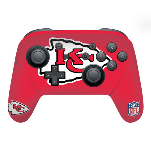 NFL Kansas City Chiefs Oversize Vinyl Sticker Skin Decal Cover for Nintendo Switch Pro Controller
