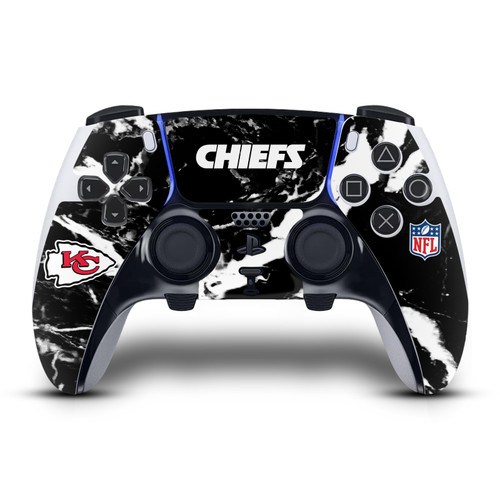 NFL Kansas City Chiefs Marble Vinyl Sticker Skin Decal Cover for Sony PS5 DualSense Edge Controller