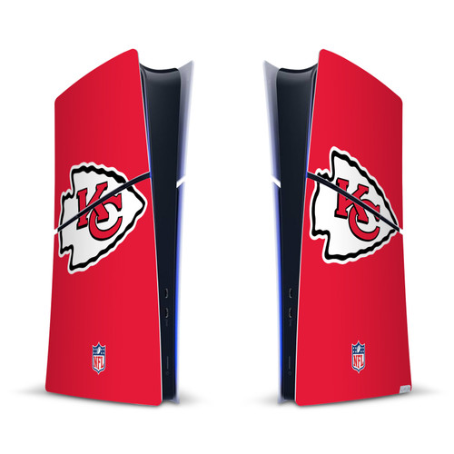 NFL Kansas City Chiefs Oversize Vinyl Sticker Skin Decal Cover for Sony PS5 Slim Digital Edition Console
