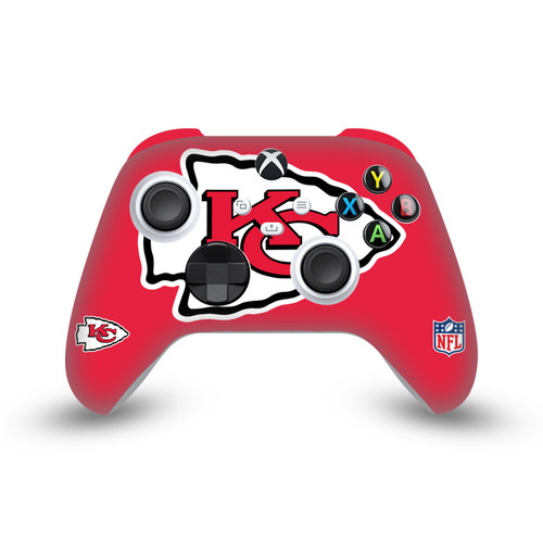 NFL Kansas City Chiefs Oversize Vinyl Sticker Skin Decal Cover for Microsoft Xbox Series X / Series S Controller