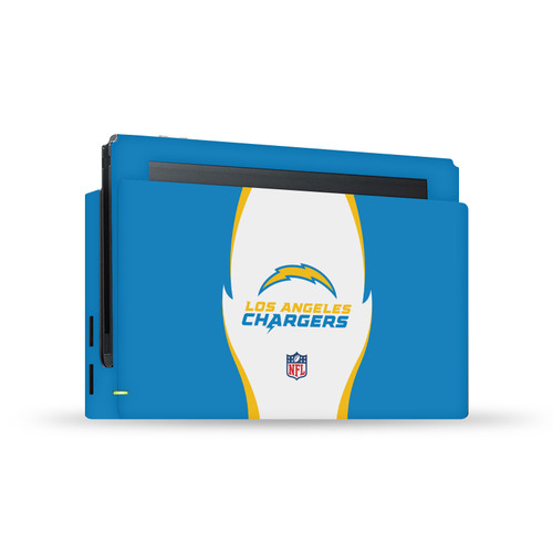 NFL Los Angeles Chargers Side Details Vinyl Sticker Skin Decal Cover for Nintendo Switch Console & Dock