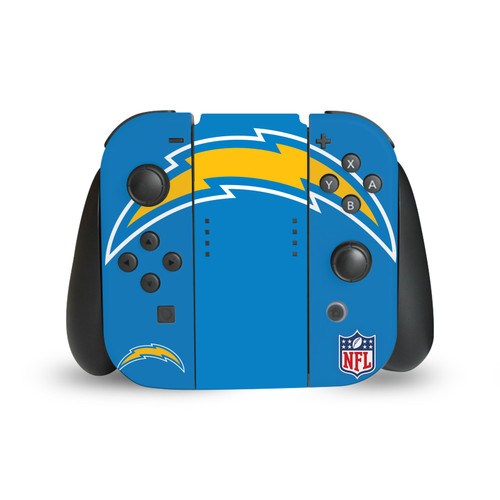 NFL Los Angeles Chargers Oversize Vinyl Sticker Skin Decal Cover for Nintendo Switch Joy Controller
