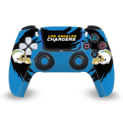 NFL Los Angeles Chargers Sweep Stroke Vinyl Sticker Skin Decal Cover for Sony PS5 Sony DualSense Controller