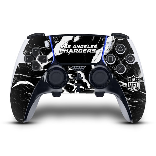 NFL Los Angeles Chargers Marble Vinyl Sticker Skin Decal Cover for Sony PS5 DualSense Edge Controller