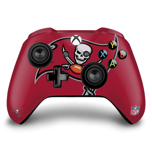 NFL Tampa Bay Buccaneers Oversize Vinyl Sticker Skin Decal Cover for Microsoft Xbox One S / X Controller