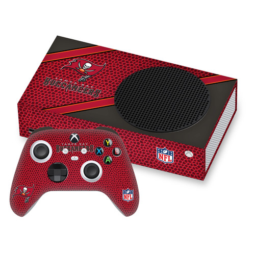 NFL Tampa Bay Buccaneers Logo Art Vinyl Sticker Skin Decal Cover for Microsoft Series S Console & Controller