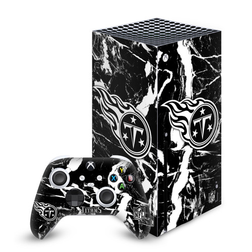NFL Tennessee Titans Marble Vinyl Sticker Skin Decal Cover for Microsoft Series X Console & Controller