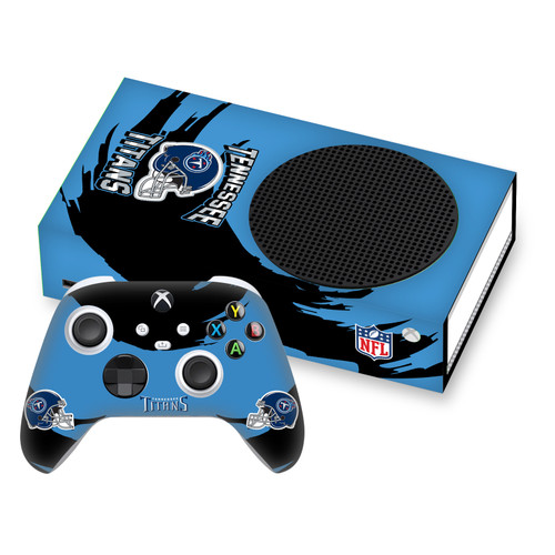 NFL Tennessee Titans Sweep Stroke Vinyl Sticker Skin Decal Cover for Microsoft Series S Console & Controller