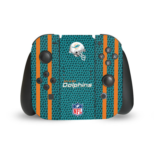 NFL Team 2 Miami Dolphins Vinyl Sticker Skin Decal Cover for Nintendo Switch Joy Controller