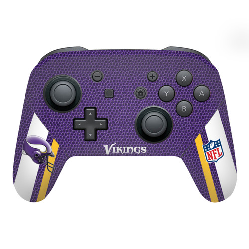 NFL Team 2 Minnesota Vikings Vinyl Sticker Skin Decal Cover for Nintendo Switch Pro Controller