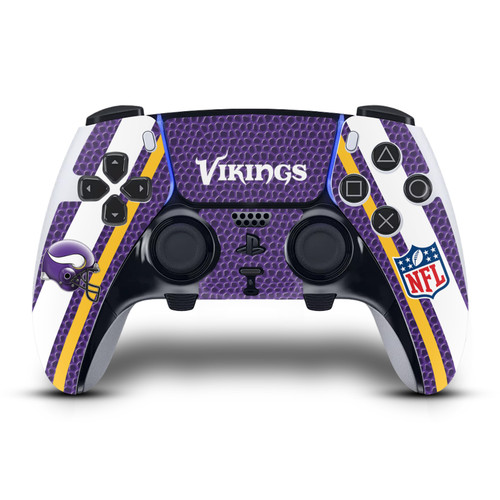 NFL Team 2 Minnesota Vikings Vinyl Sticker Skin Decal Cover for Sony PS5 DualSense Edge Controller