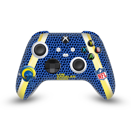 NFL Team 2 Los Angeles Rams Vinyl Sticker Skin Decal Cover for Microsoft Xbox Series X / Series S Controller