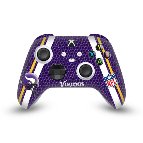 NFL Team 2 Minnesota Vikings Vinyl Sticker Skin Decal Cover for Microsoft Xbox Series X / Series S Controller