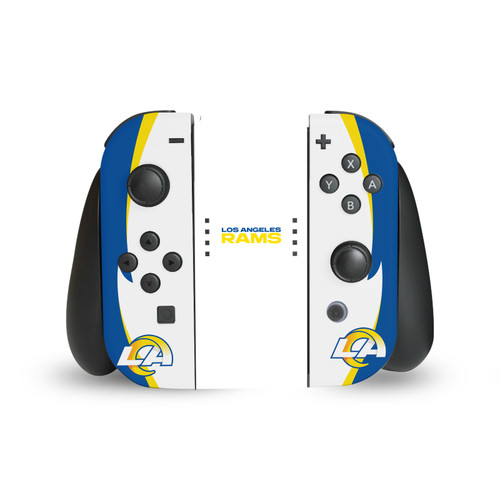 NFL Los Angeles Rams Side Details Vinyl Sticker Skin Decal Cover for Nintendo Switch Joy Controller