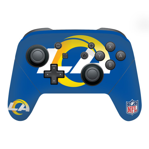 NFL Los Angeles Rams Oversize Vinyl Sticker Skin Decal Cover for Nintendo Switch Pro Controller