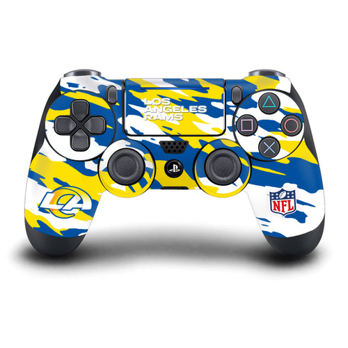 NFL Los Angeles Rams Camou Vinyl Sticker Skin Decal Cover for Sony DualShock 4 Controller