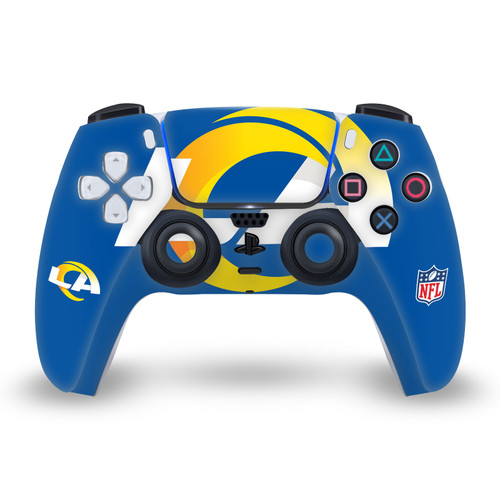 NFL Los Angeles Rams Oversize Vinyl Sticker Skin Decal Cover for Sony PS5 Sony DualSense Controller