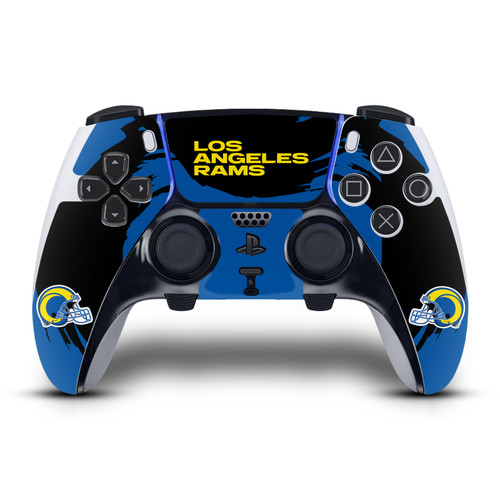 NFL Los Angeles Rams Sweep Stroke Vinyl Sticker Skin Decal Cover for Sony PS5 DualSense Edge Controller