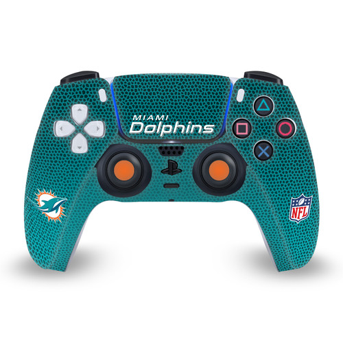 NFL Miami Dolphins Stripe Vinyl Sticker Skin Decal Cover for Sony PS5 Sony DualSense Controller