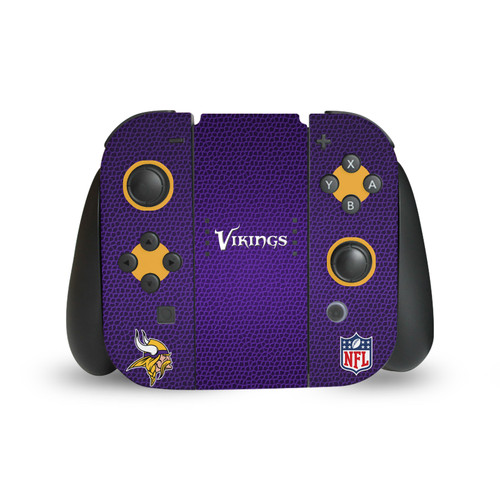 NFL Minnesota Vikings Stripe Vinyl Sticker Skin Decal Cover for Nintendo Switch Joy Controller