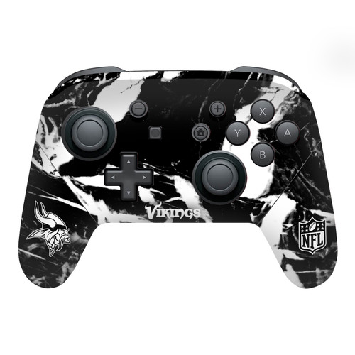 NFL Minnesota Vikings Marble Vinyl Sticker Skin Decal Cover for Nintendo Switch Pro Controller