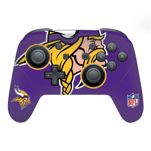 NFL Minnesota Vikings Oversize Vinyl Sticker Skin Decal Cover for Nintendo Switch Pro Controller