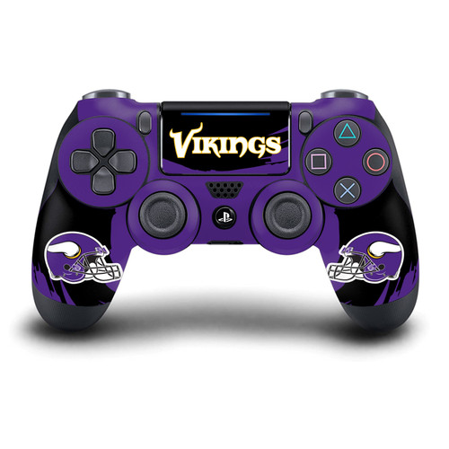 NFL Minnesota Vikings Sweep Stroke Vinyl Sticker Skin Decal Cover for Sony DualShock 4 Controller