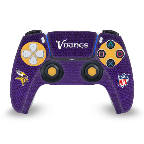 NFL Minnesota Vikings Stripe Vinyl Sticker Skin Decal Cover for Sony PS5 Sony DualSense Controller