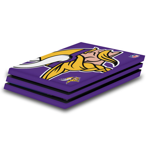 NFL Minnesota Vikings Oversize Vinyl Sticker Skin Decal Cover for Sony PS4 Pro Console