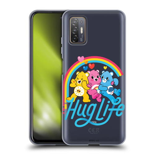 Care Bears Graphics Group Hug Life Soft Gel Case for HTC Desire 21 Pro 5G